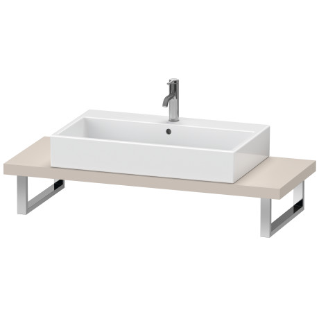 Console for above-counter basin and vanity basin Compact, LC100C09191 Width max. 78 3/4