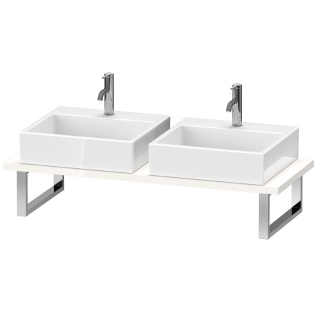 Console for above-counter basin and vanity basin, LC107C02222 Width max. 78 3/4