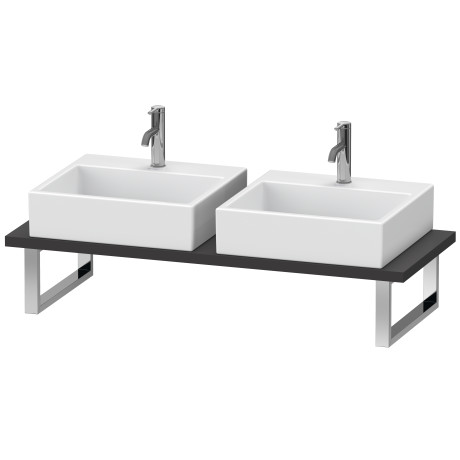 Console for above-counter basin and vanity basin, LC107C08080 Width max. 78 3/4
