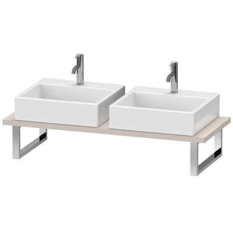 Console for above-counter basin and vanity basin, LC107C09191 Width max. 78 3/4
