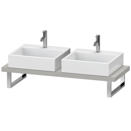 Consolle per bacinella da appoggio o lavabo da incasso soprapiano Compact, DS101C00707 larghezza max. 2000 mm