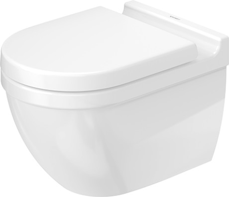 Starck 3 - Toilet wall-mounted Duravit Rimless®