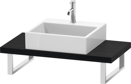 Console for above-counter basin and vanity basin Compact, LC100C01616 Width max. 78 3/4