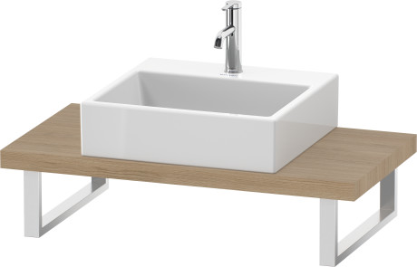 Console for above-counter basin and vanity basin Compact, LC100C03030 Width max. 78 3/4