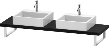 Plan de toilette Compact pour vasques à poser et vasques à encastrer, LC101C01616 largeur max. 2000 mm
