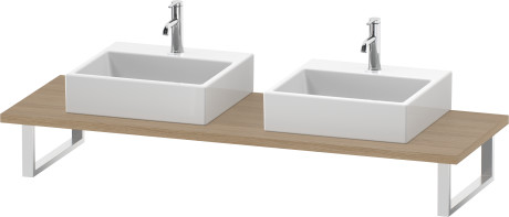 Console for above-counter basin and vanity basin, LC107C03030 Width max. 78 3/4