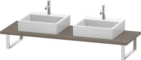 Console for above-counter basin and vanity basin, LC107C03535 Width max. 78 3/4