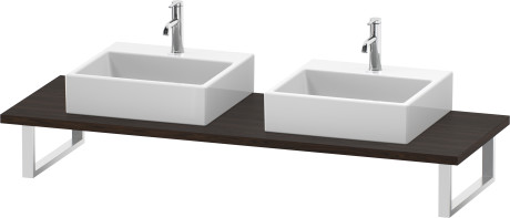 Console for above-counter basin and vanity basin, LC107C06969 Width max. 78 3/4