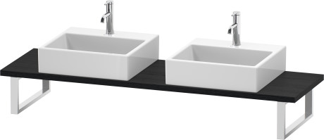 Plan de toilette Compact pour vasques à poser et vasques à encastrer, DS105C01616 largeur max. 2000 mm