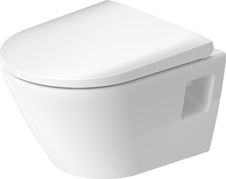 D-Neo - Vægmonteret toilet compact Duravit Rimless®