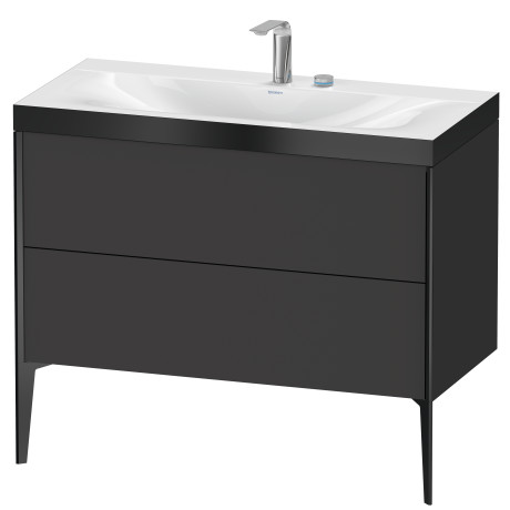 Furniture washbasin c-bonded with vanity floor standing, XV4711EB280P