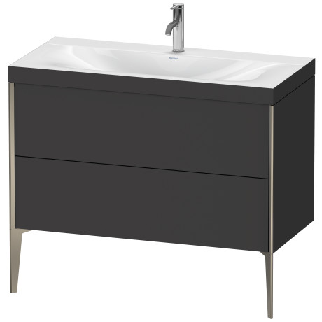 Furniture washbasin c-bonded with vanity floor standing, XV4711OB180C