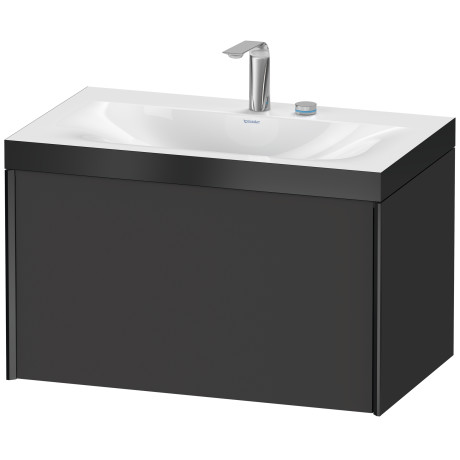 Furniture washbasin c-bonded with vanity wall mounted, XV4610EB280P