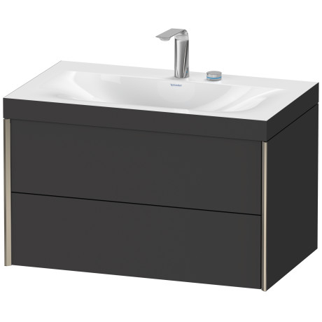 Furniture washbasin c-bonded with vanity wall mounted, XV4615EB180C