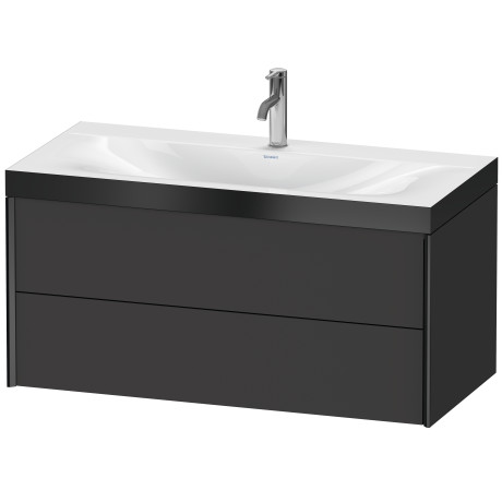 Furniture washbasin c-bonded with vanity wall mounted, XV4616OB280P