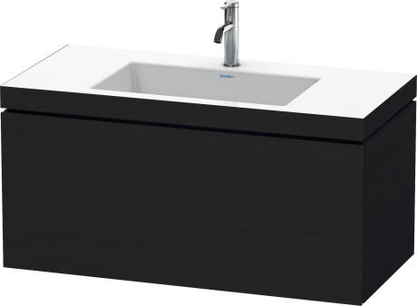 Furniture washbasin c-bonded with vanity wall mounted, LC6918O1616 furniture washbasin Vero Air included