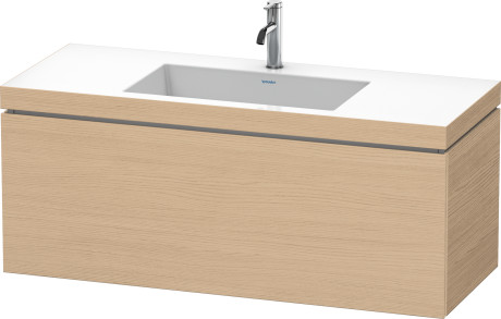 Furniture washbasin c-bonded with vanity wall mounted, LC6919O3030 furniture washbasin Vero Air included