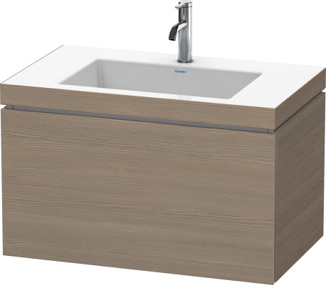 Furniture washbasin c-bonded with vanity wall mounted, LC6917O3535 furniture washbasin Vero Air included