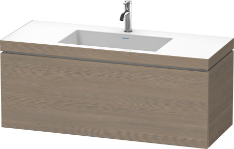 Furniture washbasin c-bonded with vanity wall mounted, LC6919O3535 furniture washbasin Vero Air included