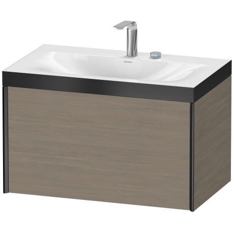Furniture washbasin c-bonded with vanity wall mounted, XV4610EB235P