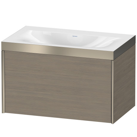 Furniture washbasin c-bonded with vanity wall mounted, XV4610NB135P