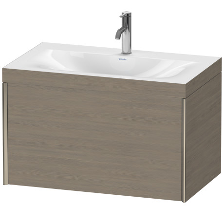 Furniture washbasin c-bonded with vanity wall mounted, XV4610OB135C