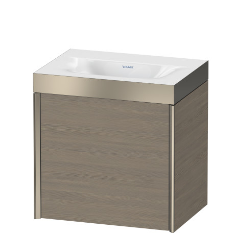 Furniture washbasin c-bonded with vanity wall mounted, XV4631NB135P