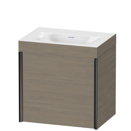 Furniture washbasin c-bonded with vanity wall mounted, XV4631NB235C
