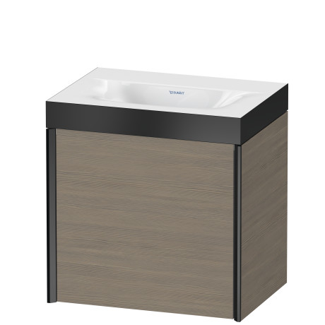 Furniture washbasin c-bonded with vanity wall mounted, XV4631NB235P