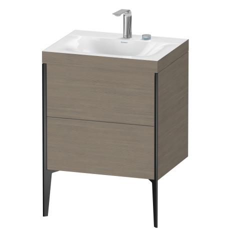 Furniture washbasin c-bonded with vanity floorstanding, XV4709EB235C