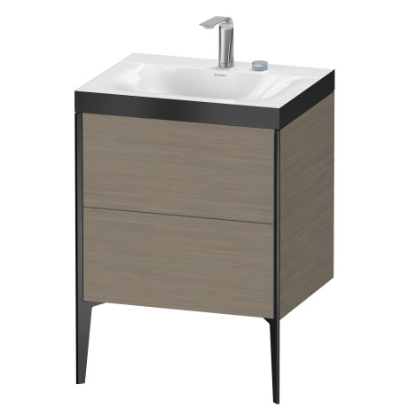 Furniture washbasin c-bonded with vanity floorstanding, XV4709EB235P