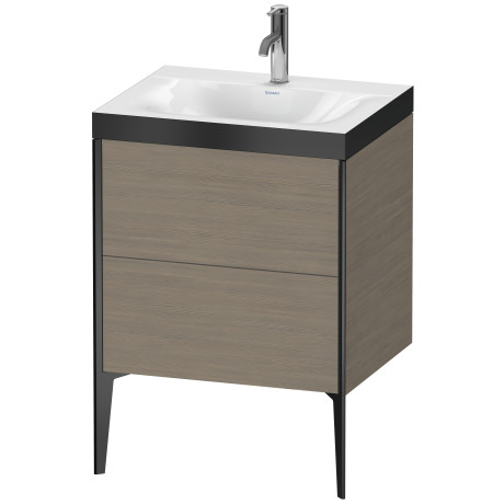 Furniture washbasin c-bonded with vanity floorstanding, XV4709OB235P