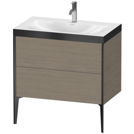 Furniture washbasin c-bonded with vanity floorstanding, XV4710OB235P