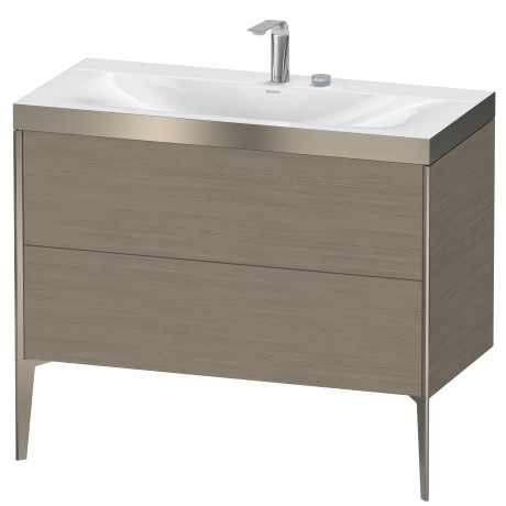 Furniture washbasin c-bonded with vanity floor standing, XV4711EB135P
