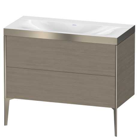 Furniture washbasin c-bonded with vanity floor standing, XV4711NB135P
