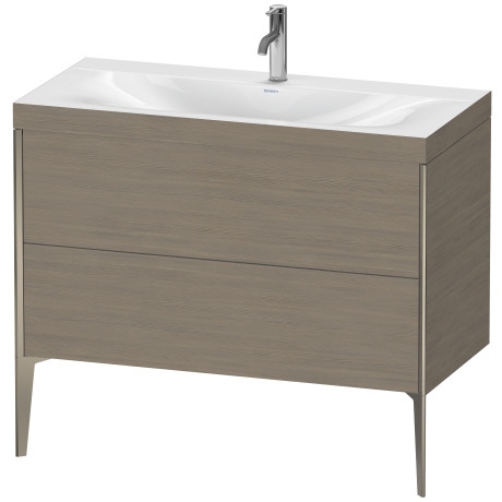 Furniture washbasin c-bonded with vanity floor standing, XV4711OB135C