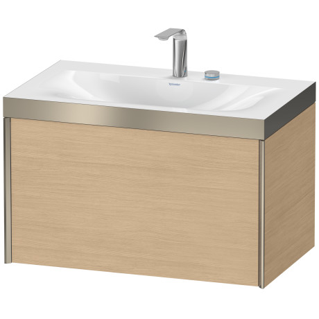 Furniture washbasin c-bonded with vanity wall mounted, XV4610EB130P