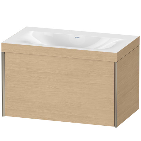 Furniture washbasin c-bonded with vanity wall mounted, XV4610NB130C