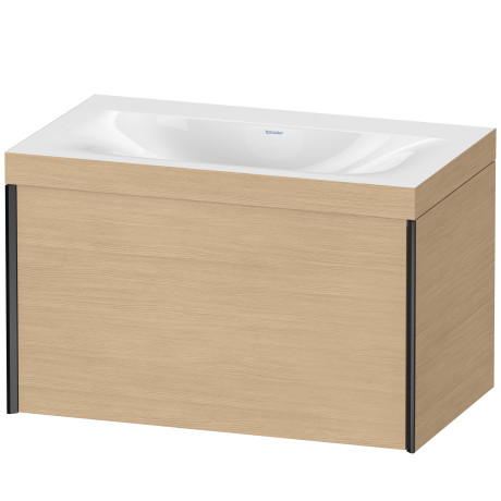 Furniture washbasin c-bonded with vanity wall mounted, XV4610NB230C
