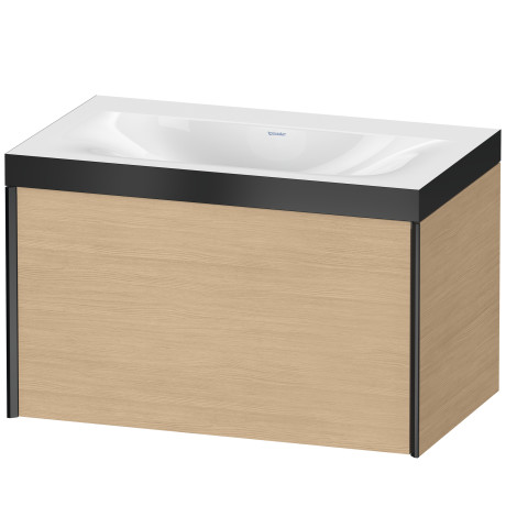 Furniture washbasin c-bonded with vanity wall mounted, XV4610NB230P