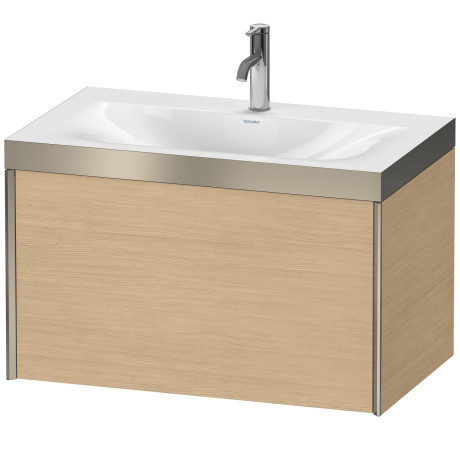 Furniture washbasin c-bonded with vanity wall mounted, XV4610OB130P