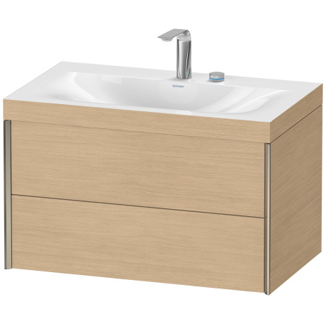 Furniture washbasin c-bonded with vanity wall mounted, XV4615EB130C