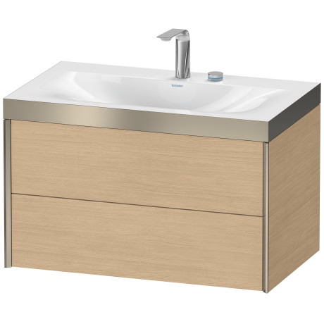 Furniture washbasin c-bonded with vanity wall mounted, XV4615EB130P