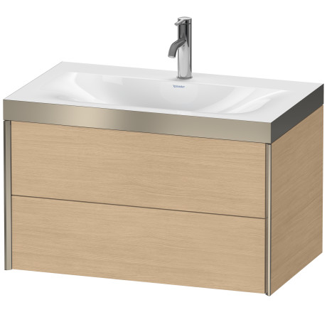 Furniture washbasin c-bonded with vanity wall mounted, XV4615OB130P