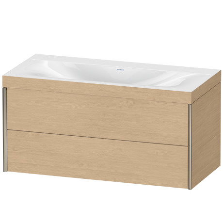 Furniture washbasin c-bonded with vanity wall mounted, XV4616NB130C