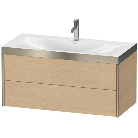 Furniture washbasin c-bonded with vanity wall mounted, XV4616OB130P