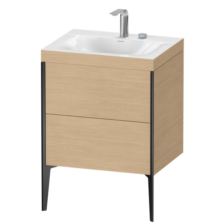 Furniture washbasin c-bonded with vanity floorstanding, XV4709EB230C