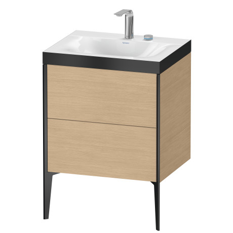 Furniture washbasin c-bonded with vanity floorstanding, XV4709EB230P