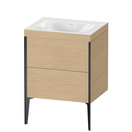 Furniture washbasin c-bonded with vanity floorstanding, XV4709NB230C