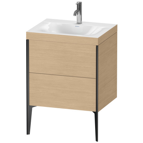 Furniture washbasin c-bonded with vanity floorstanding, XV4709OB230C